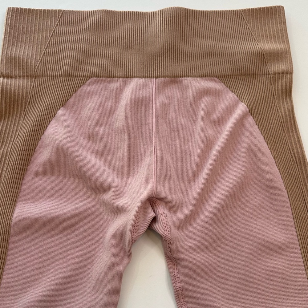 Ryka Raw Umber Seemless Compression Leggings Pink… - image 5